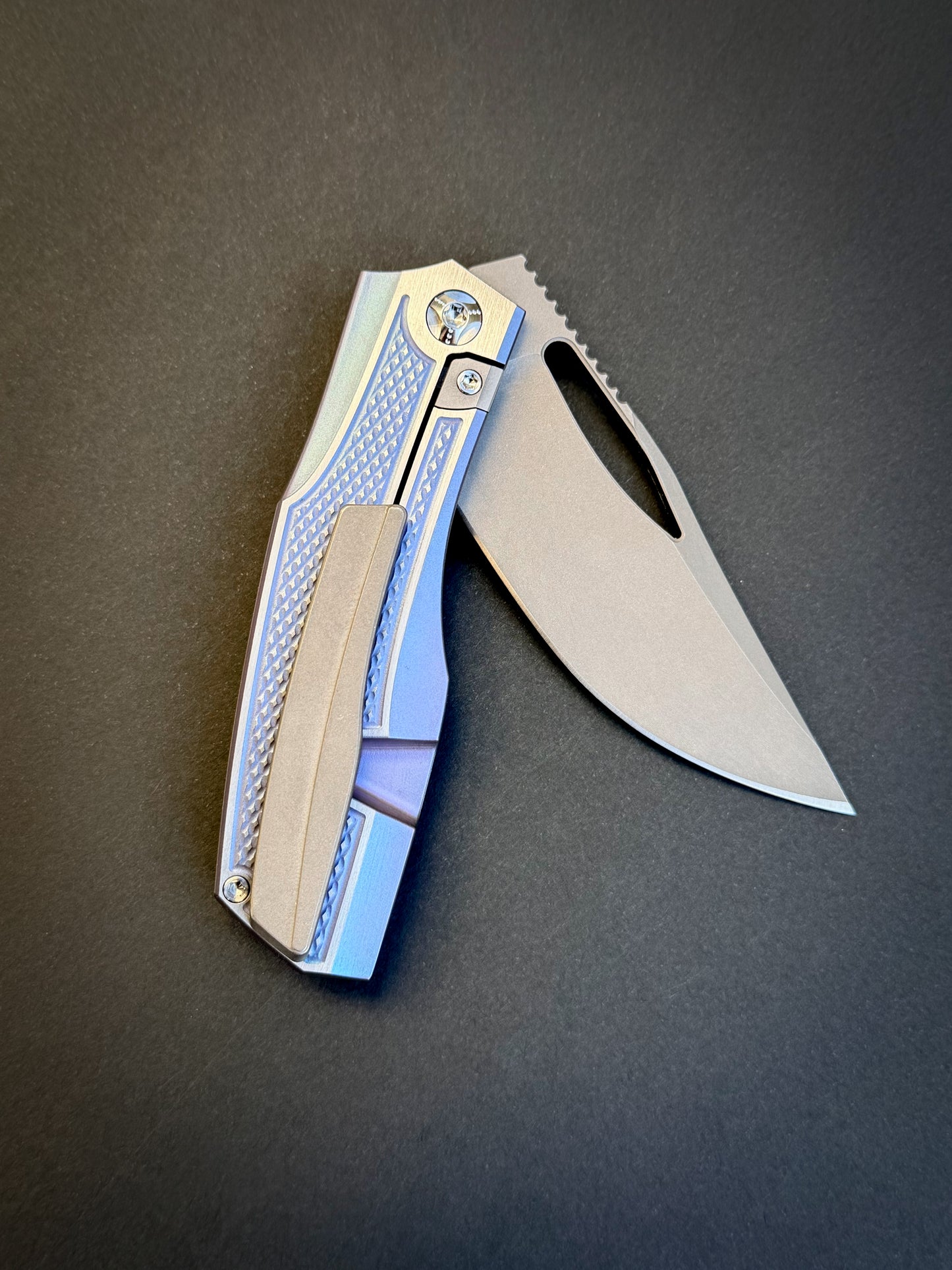 Protean Drop 49 - Knurled OG Purple/Teal